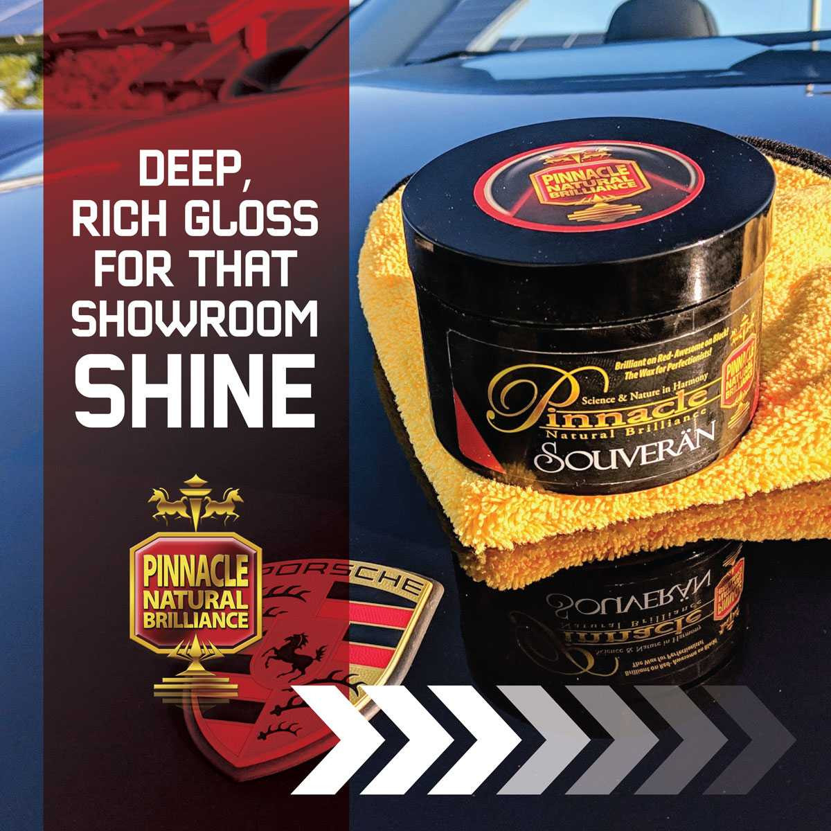 Pinnacle Souveran Paste Wax 8 oz | Autogeek.net