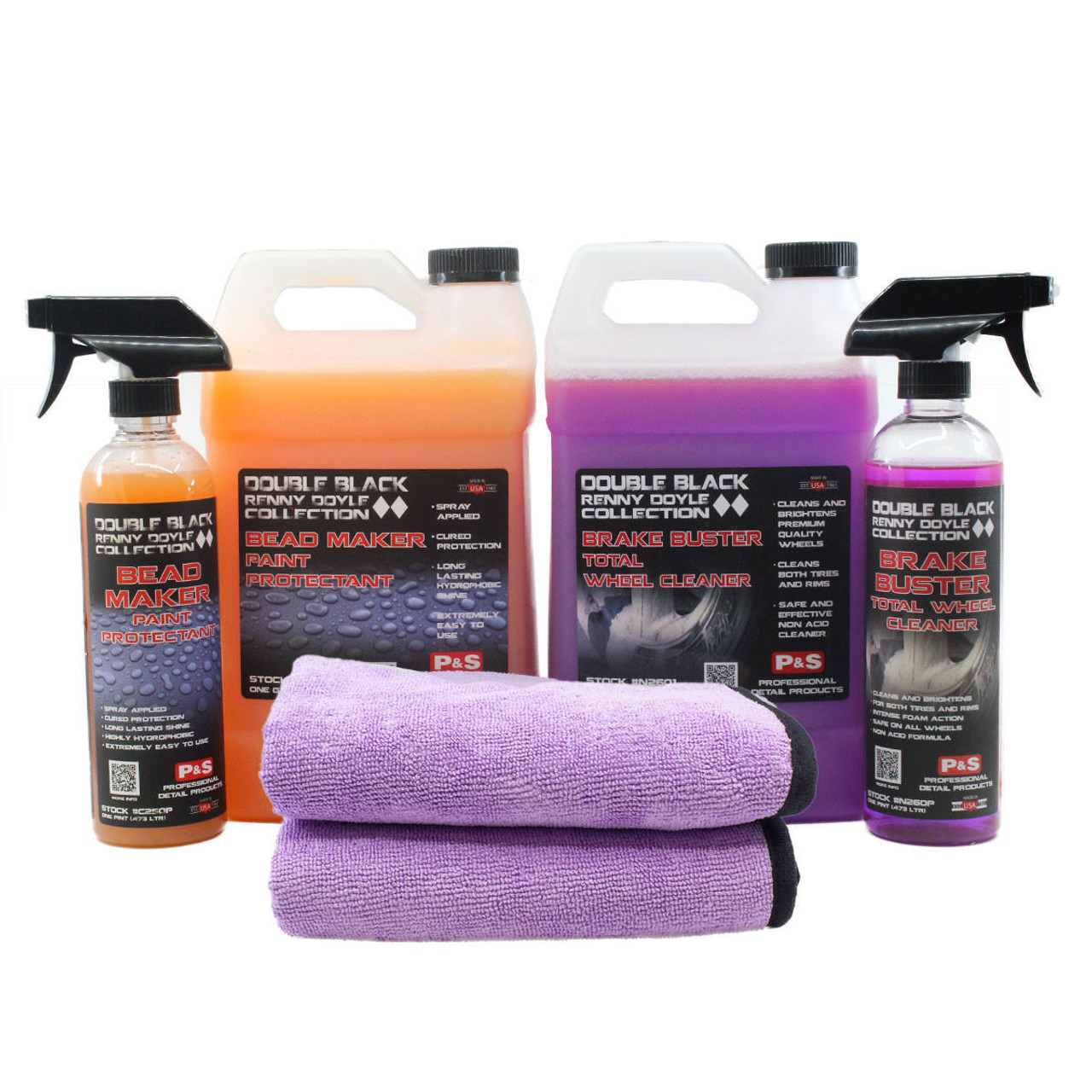 Appliance Cleaner & Wax Spray + 2-in-1 Clean & Polish Microfiber Mitt - Dual Purpose Cleaning Glove