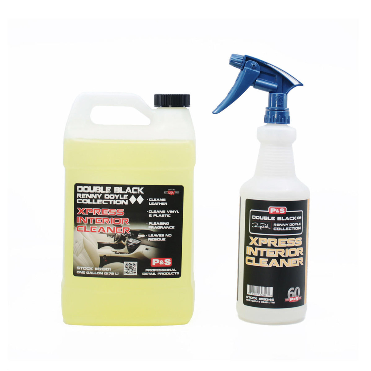 P&S Xpress Interior Cleaner Gallon And Bottle Combo