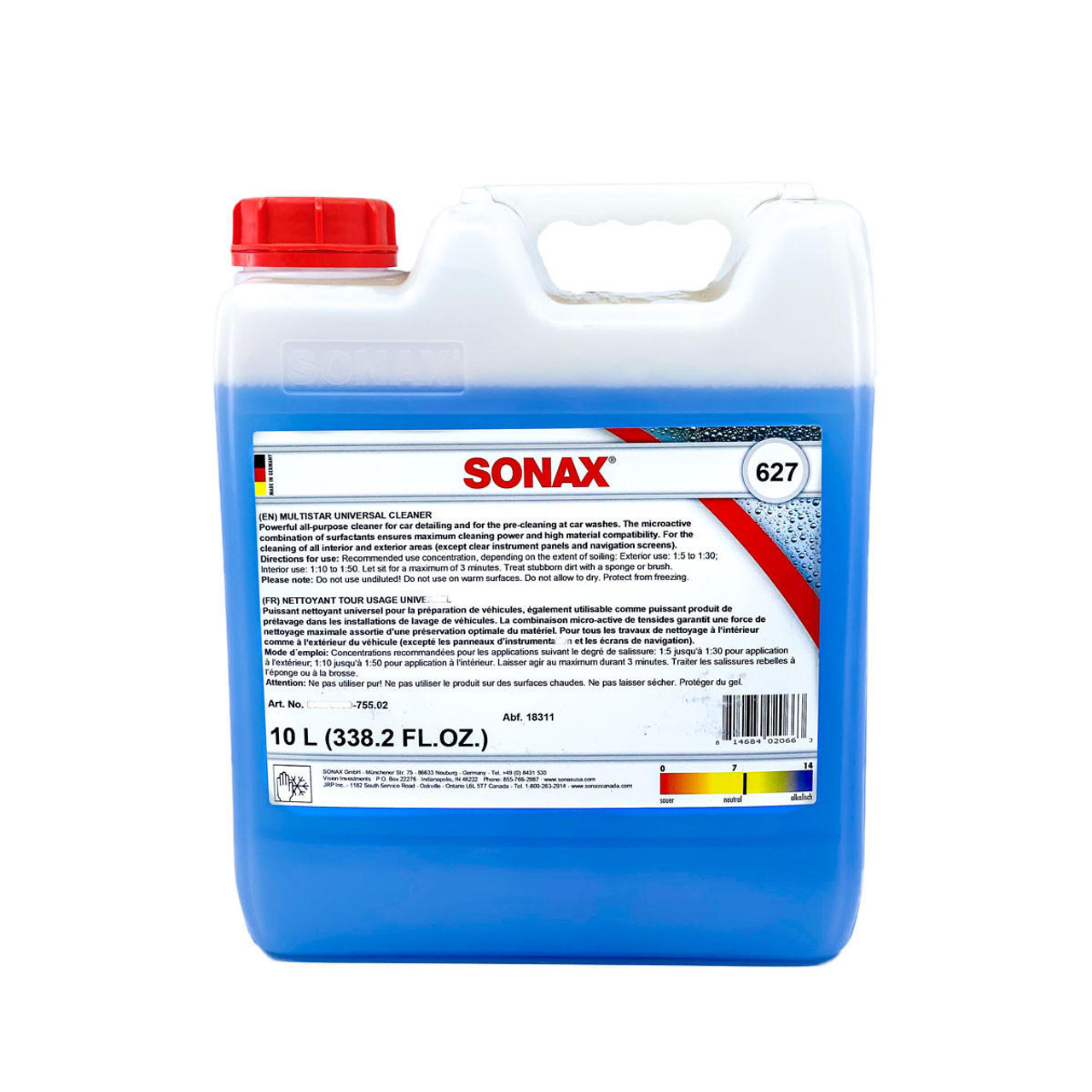 SONAX Sonax Multi Star All Purpose Cleaner 10 Liter