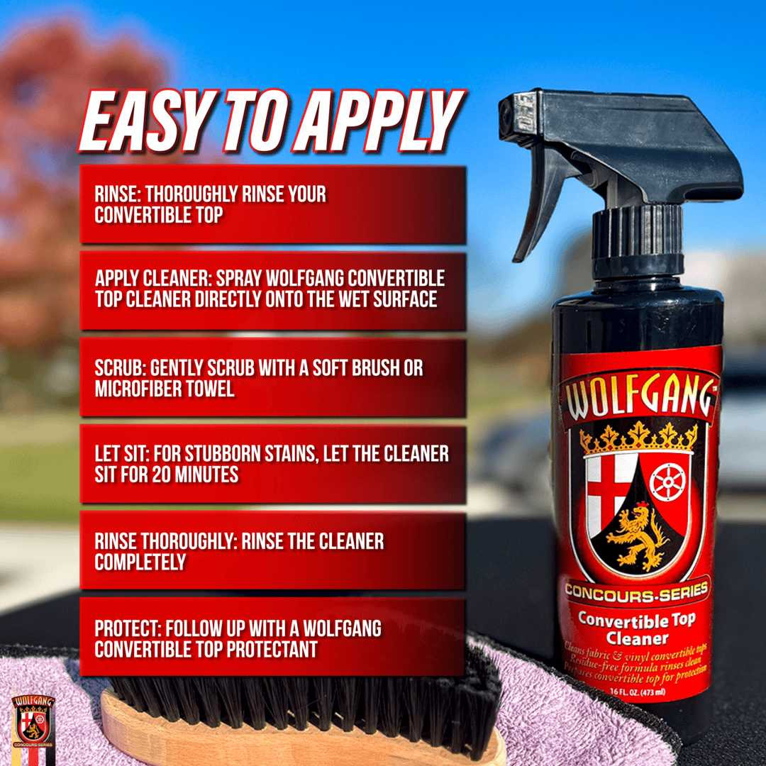 Wolfgang Convertible Top Cleaner 16 oz - Autogeek