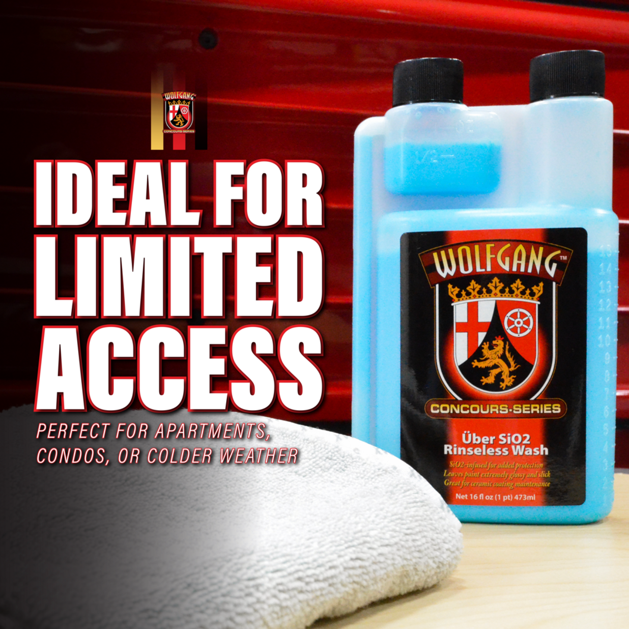 【WOOHWA】POLISH COATING PT Wolfgang Uber SiO2 Rinseless Wash - Wolfgang Car Care