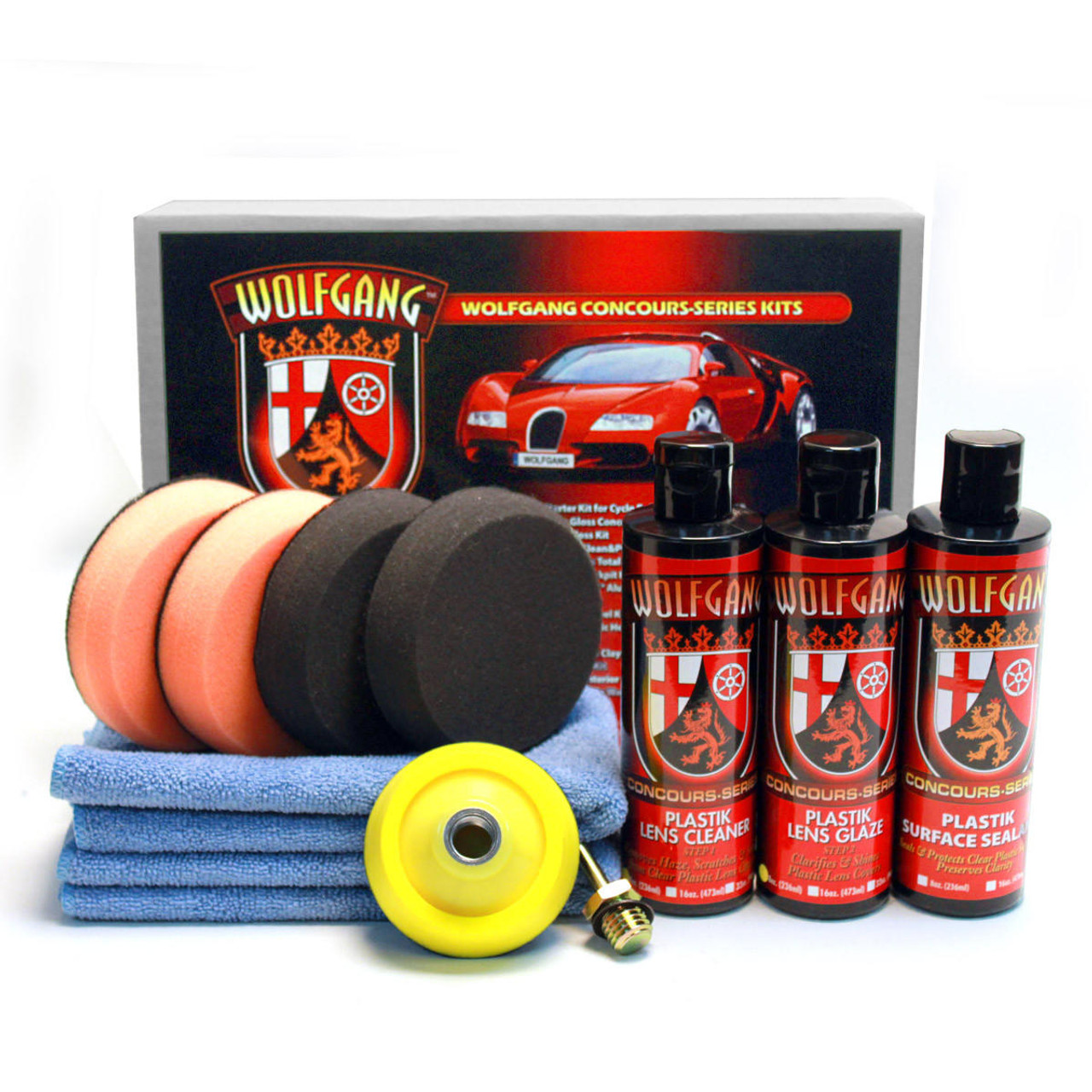 Fancy Car Headlight Restoration Set Fluid Repair Kit Plastic Light Polish Cleaner Fast, Size: XL, Gray