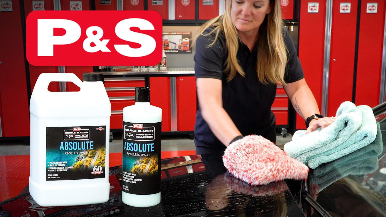 P&S Absolute Rinseless Wash Dilution Ratios, Quick Detailer, Clay