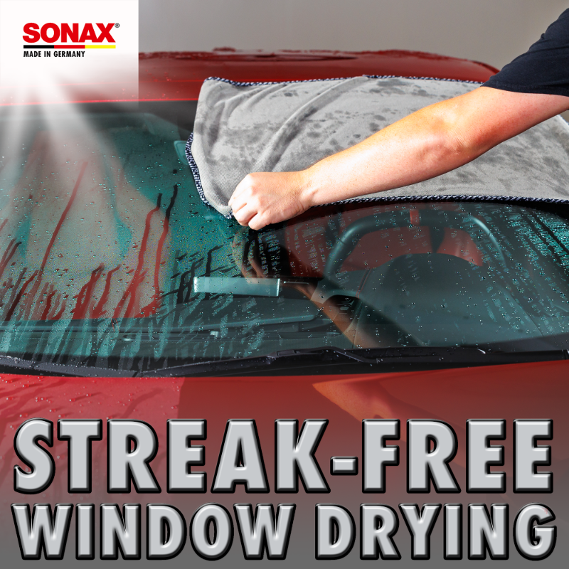 SONAX Microfiber Drying Cloth PLUS 30 x 20 Inch