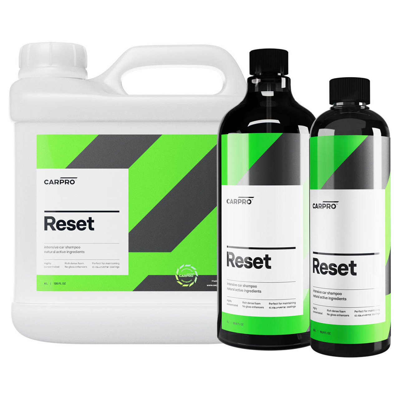 CARPRO - Reset your gloss! Reset Shampoo was developed as the perfect  partner to nanotechnology sealants and coatings with cleaning properties  tailored to their unique needs.⠀ _⠀ Reset utilizes Intelligent pH  Surfactants