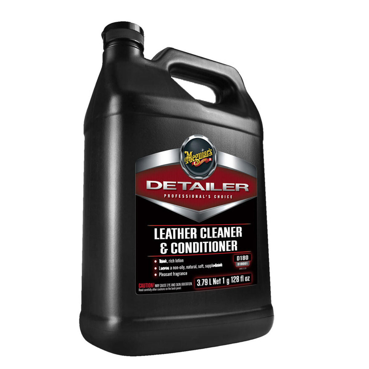 Meguiars D180 Leather Cleaner & Conditioner, leather care, leather