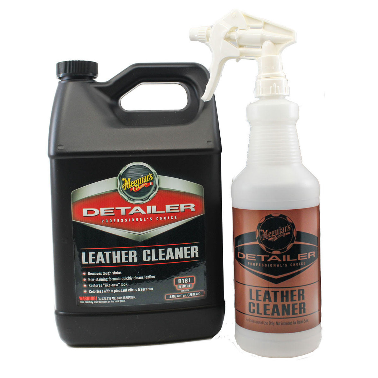 Over the counter leather cleaner