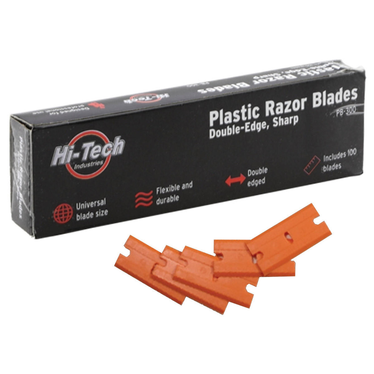 EZ-Grip Plastic Razor Blades - 100 Count