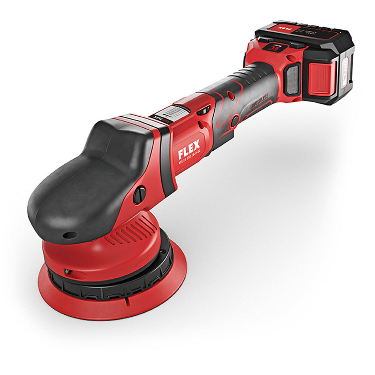 FLEX XFE15 150 Cordless Orbital Polisher, cordless polishers, battery  operated polisher