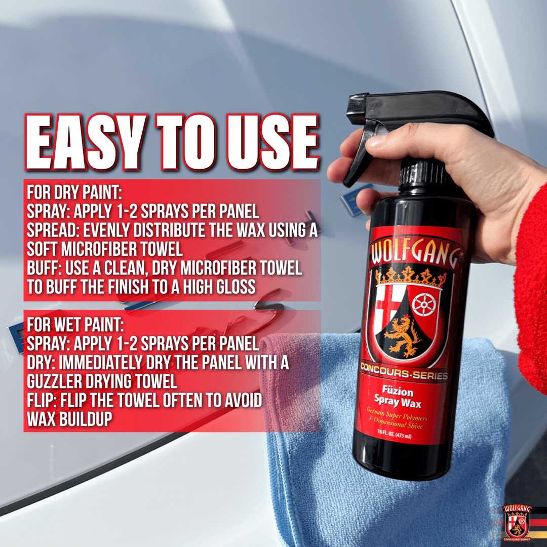 Wolfgang Fuzion Spray Wax | Autogeek.net