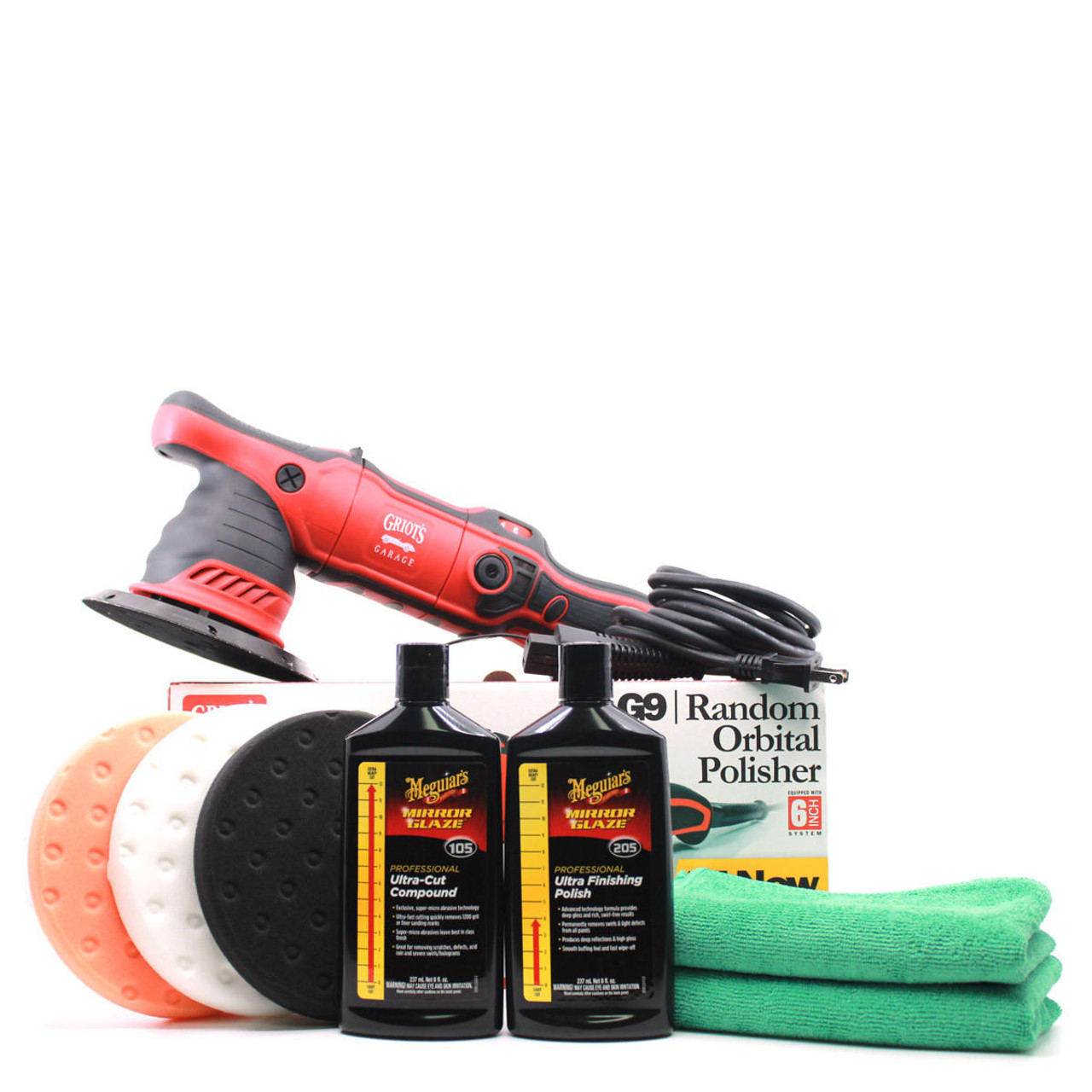 Meguiars Ultra Polish Kit with 6.5 Inch Pads