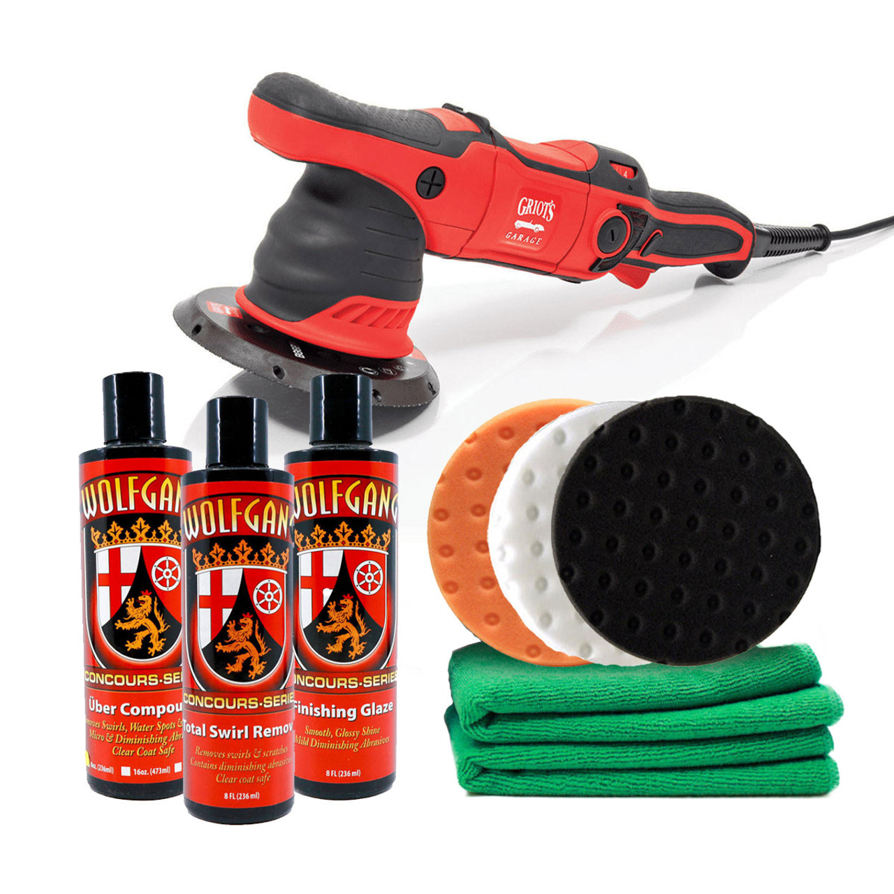 Griot's Garage GR3 Mini Rotary Polisher Kit