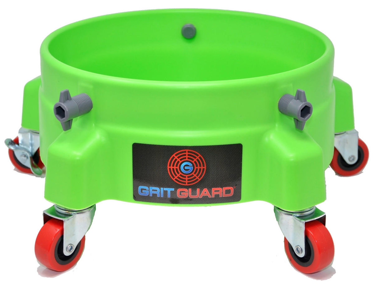 Grit Guard Double Bucket Dolly Car Wash System
