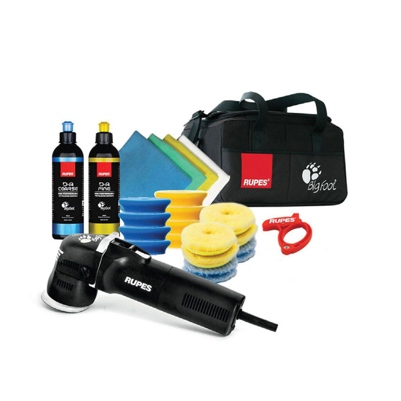 RUPES iBrid Mini HLR75 3 Cordless Polisher Kit