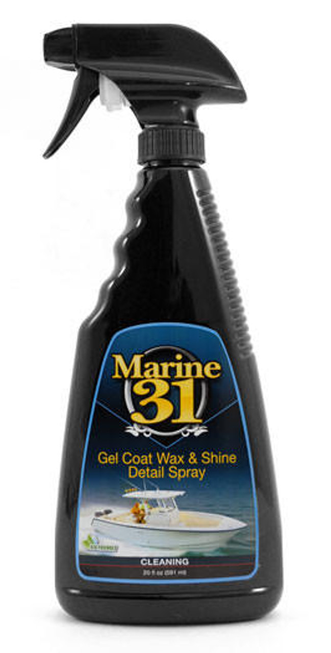 Marine 31 Gel Coat Wax & Shine Detail Spray, marine quick detailer