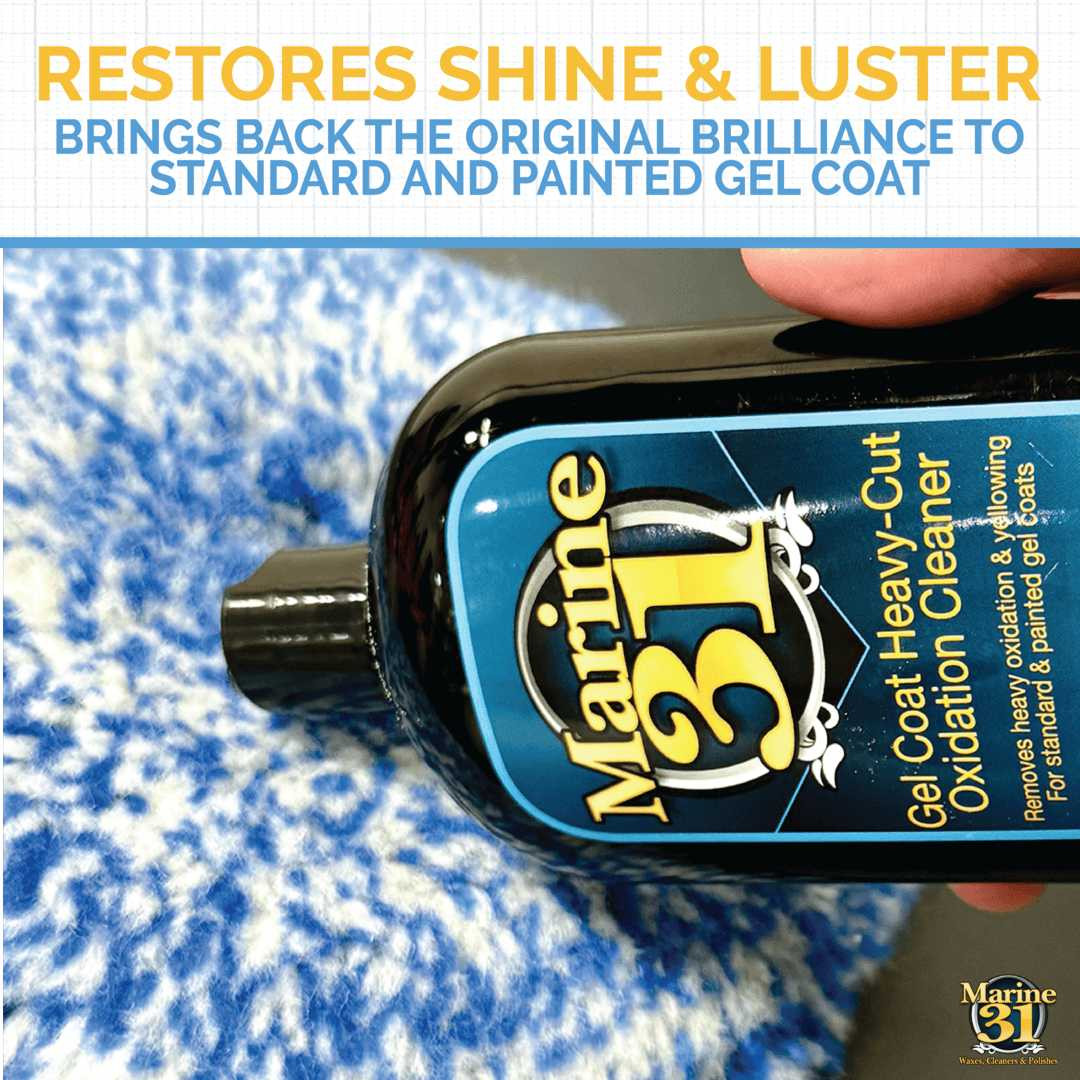 Marine 31 Gel Coat Heavy-Cut Oxidation Cleaner