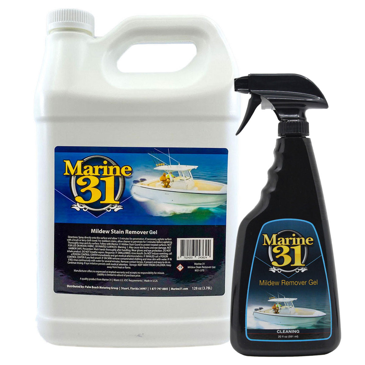 How to Clean and Remove Mildew with the Marine 31 Mildew Remover