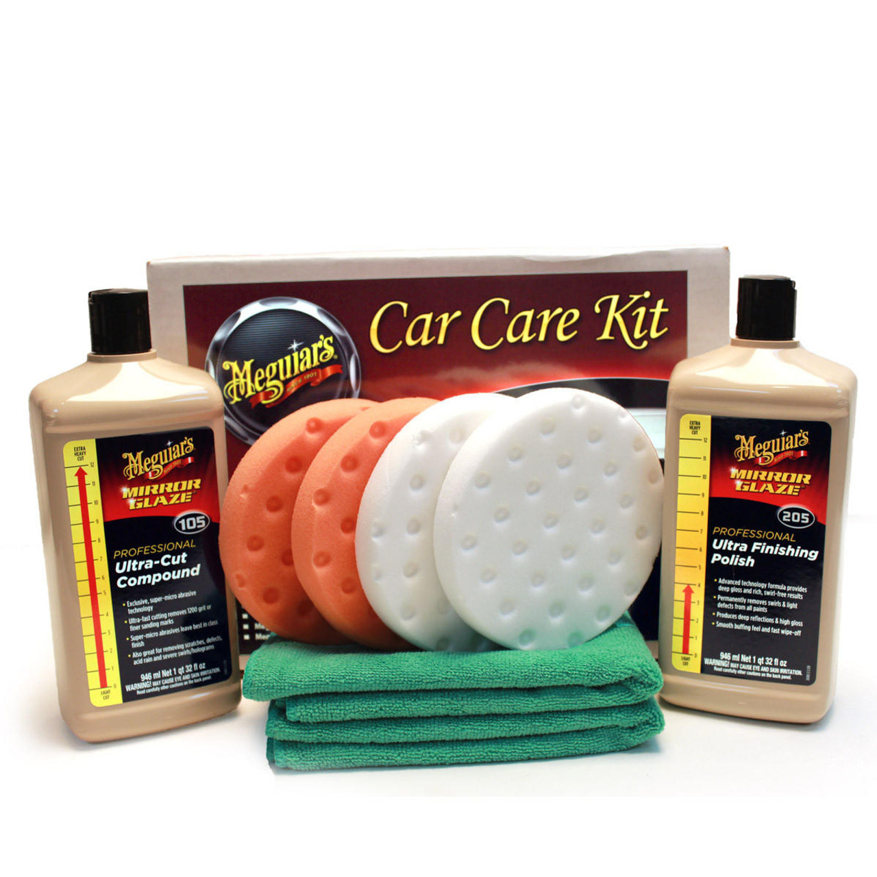 Meguiars Swirl-Free Kit for Machine Application, Meguiars Swirl Remover  Kit, Meguiars Machine Polishing Kit