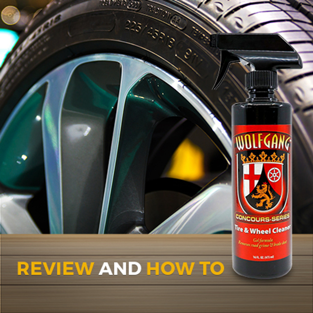 Nexgen Tire Dressing — Water Based Tire Protector — Easily Remove Dirt and Restore Original Shine - H20 Based - 16 oz