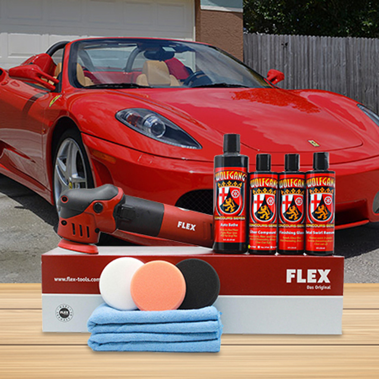 Automotive Polishing and Buffing Pad Kits 