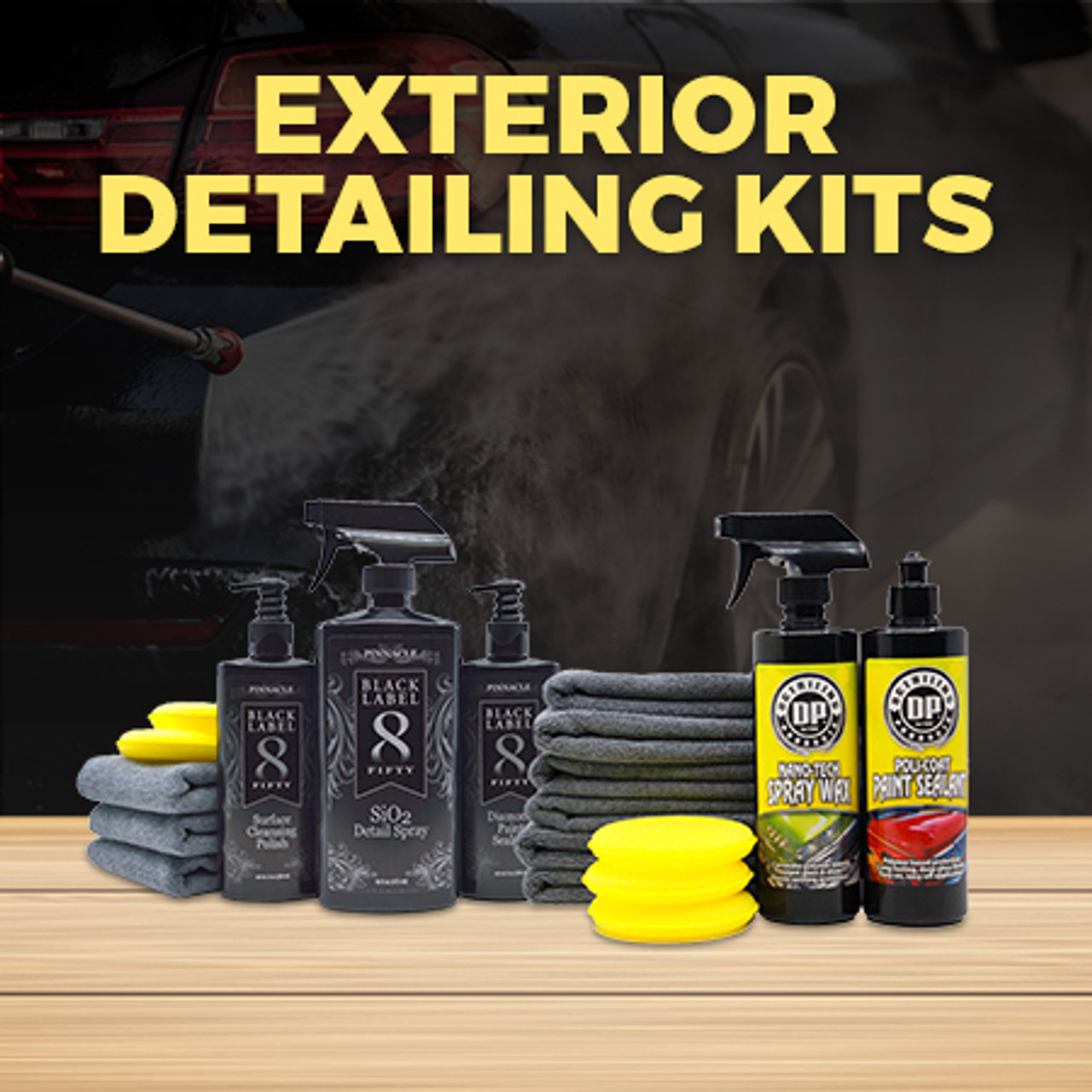 Exterior Car Detailing Kits & Packages 