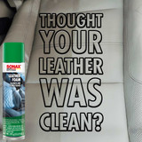 SONAX Leather Foam Leather Cleaner And Conditioner 400 mL