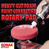 SONAX Red Hard Cutting Polishing Pad - 6 Inch SONAX Red Hard Cutting Polishing Pad - 6 Inch