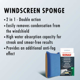 SONAX Windshield Sponge