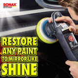 SONAX Yellow Dual Action Polishing Pad - 6.5 Inch