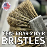 Montana Original Tri-Angle Boar's Hair Car Wash Brush