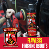 Wolfgang Total Swirl Remover finishes smooth and delivers a flawless finish.