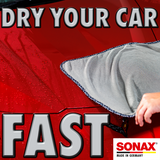 SONAX Microfiber Drying Cloth PLUS 30 x 20 Inch SONAX Microfiber Drying Cloth PLUS 30 x 20 Inch