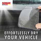 SONAX Microfiber Drying Cloth PLUS 30 x 20 Inch