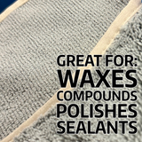 Cobra Gun Metal Elite Microfiber Towel 16 x 16 Inch - 6 Pack Cobra Gun Metal Elite Microfiber Towel 16 x 16 Inch - 6 Pack