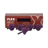 FLEX Flexible shaft Accessory 5pc Set Cone Violet