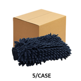 Cobra Black Onyx Micro-Chenille Wash Mitt (Case of 5) - COBRA-MC-79BL
