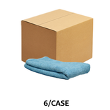 Cobra Blue All Purpose Microfiber Towels 16 x 16 Inch (Case of 200) - COBRA-600