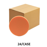 Lake Country Flat Foam Pads 5.5 Inch Orange (Case of 24) - LC-76-22550