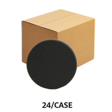 Lake Country Flat Foam Pads 6.5 Inch Black (Case of 24) - LC-76-72650