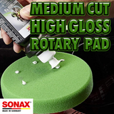 SONAX 6.5" Green Polishing Pad (Medium) - (Case of 10) - SON-04987410