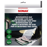SONAX Microfiber Glass Cloths - 3 Pack (Case of 6) - SON-451541