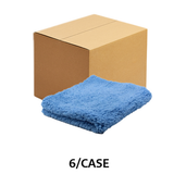 Speed Master Cloud 9 Microfiber Buffing Towel - Blue 16 x 16 Inch (Case of 12) - DSM-BLUE