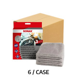 SONAX Microfibre Cloth soft touch - 3 Pack (Case of 6)