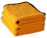 Cobra Microfiber Cobra 3 Pack Gold Plush XL Microfiber Towels - 25 x 36 in