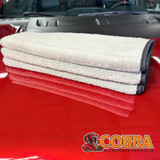 Cobra Supreme 530 Microfiber Towel 16 x 16 Inch 3 Pack