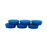 Lake Country Mfg Lake Country 2.5 in SDO Blue Heavy Polishing Pad 6-pack