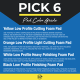 Lake Country 6.5 Inch CCS Pads 6 Pack - Your Choice