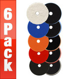 Lake Country Mfg Lake Country 5.5 in HDO Foam Pads 6 Pack - Your Choice