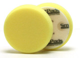 Lake Country Mfg 3.5 in Flat Yellow Cutting Foam Pad